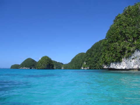 Ausfahrt zu den Palau-Inselwelten